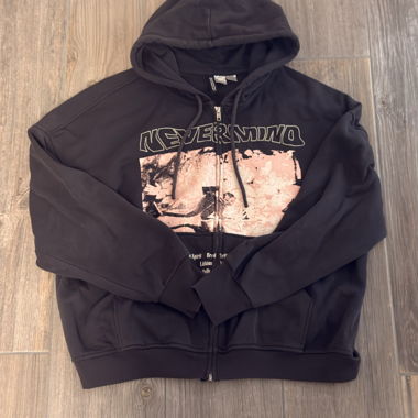 Hoodie Nirvana Nevermind nero Divided