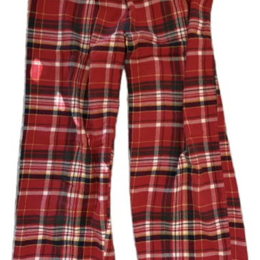 tartan wide leg pyjama bottoms 