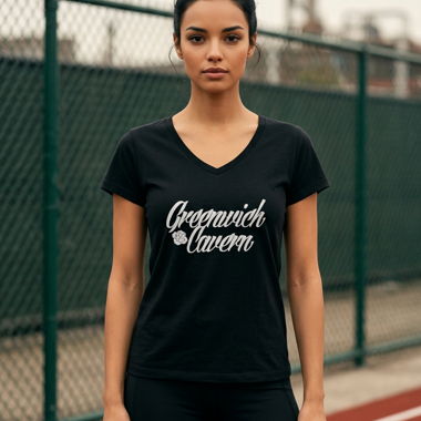 T-shirt noir Greenwitch