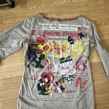 Maglia Maniche Lunghe Grafica