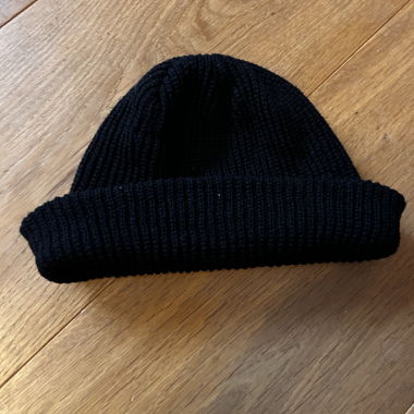 Black Knit Beanie