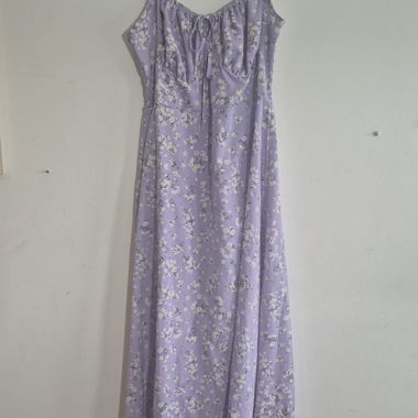 Lilac Floral Dress