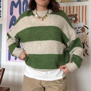 Knit sweater