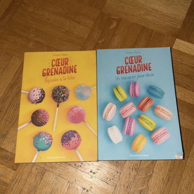 2er-Set Bücher Cœur Grenadine