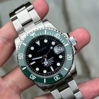 Seikmod Kermit MarineMaster – NH35 Automatic –40mm