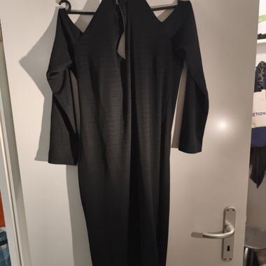 Evening dress size 44 mid-length sleeves