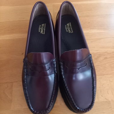 Penny-Loafers weinrot (G.H. Bass)