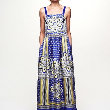 COLLETTE DINNIGAN ROBE LONGUE SOIE XS-L