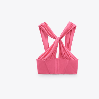 Zara Pink Crop Top 