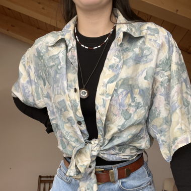 Vintage Silk Blouse