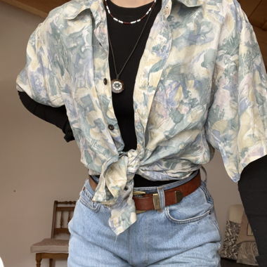 Vintage Silk Blouse