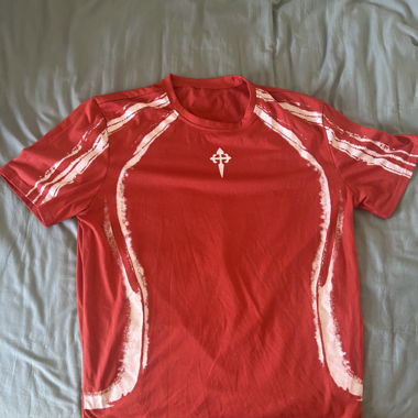 T-shirt sportivo rosso
