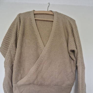 Strickpullover beige