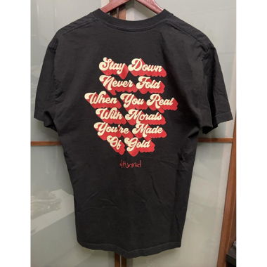 4hunnid tee - size L