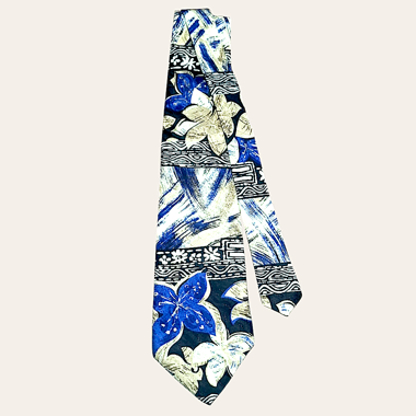 Cravate soie vintage/tie/Seidenkrawatte 