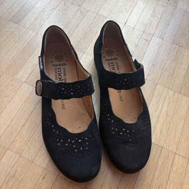 Chaussures Mobils cuir noir