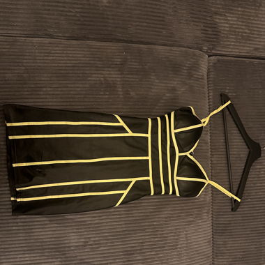 Kunstlederkleid