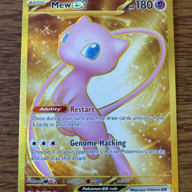 Carte Pokémon Mew ex