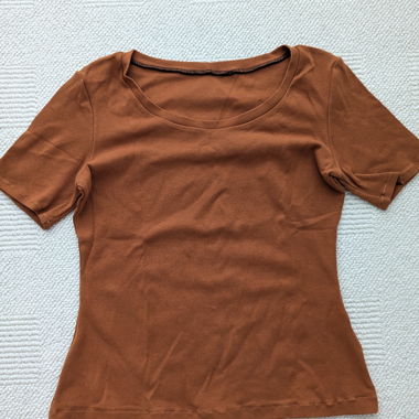 T-Shirt Rostbraun