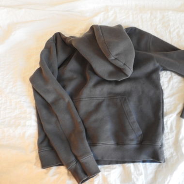 Grau Baggy Hoddie