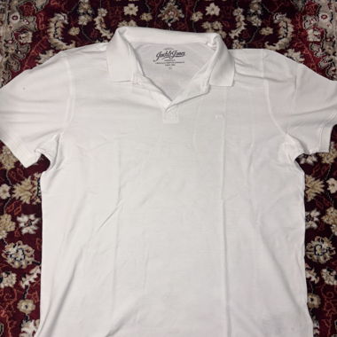 White Jack & Jones Polo Shirt