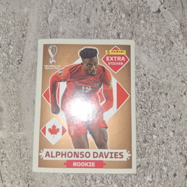 Panini Extra Sticker Davies