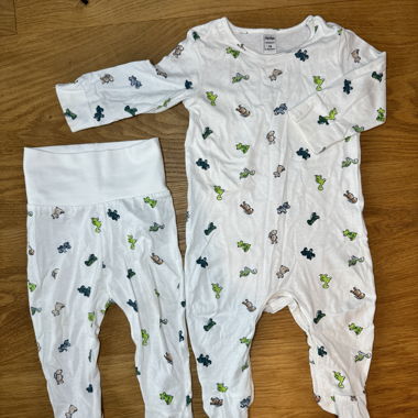 Body bébé à motif dinosaures