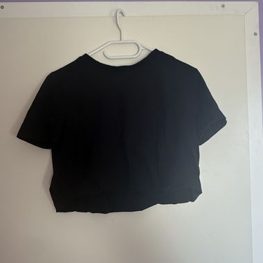 T-shirt corto nero