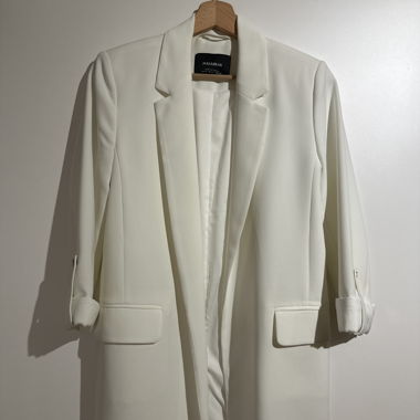 Blazer white Pull&Bear