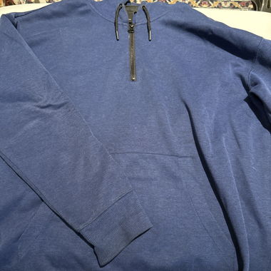 Sweat à capuche bleu H&M