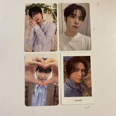 Carte foto e Polaroid ATEEZ K-pop