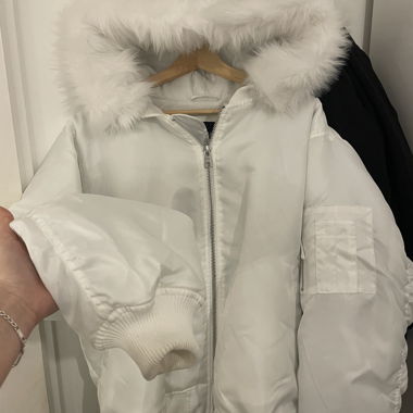 White winter jacket 