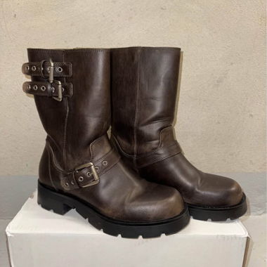 Bottes style motard 